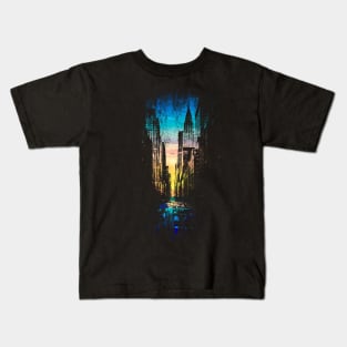 City Sunset Kids T-Shirt